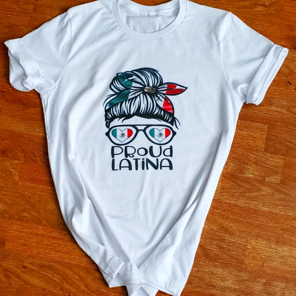 Proud latina tees